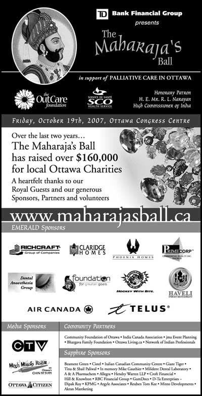 Thank You, Mharajah's Ball 2007